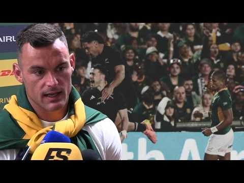 Jesse Kriel Post-Match comments after Springboks defeat to the All Blacks