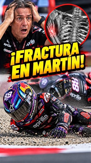 ¡DRAMA EN PHILLIP ISLAND! Jorge Martín SUFRE una FRACTURA y peligra su lucha por el título deMotoGP