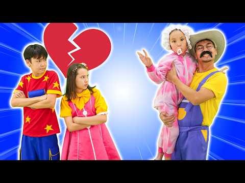 Don't Feel Jealous Song 😍 | New Baby & Sibling Song | Nursery Rhymes & Kids Songs | Hokie Pokie