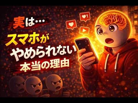 実は…スマホがやめられない本当の理由#スマホ依存#脳科学