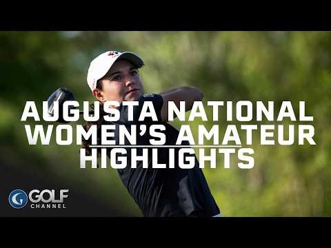 Highlights: 2026 Augusta National Women's Amateur, Round 1| Golf Channel