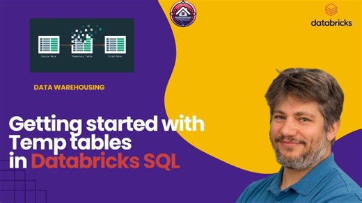 Getting started with temporary tables in Databricks SQL | Youssef Mrini