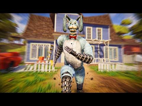 BON Is EASILY the FASTEST Animatronic in Hello Neighbor!