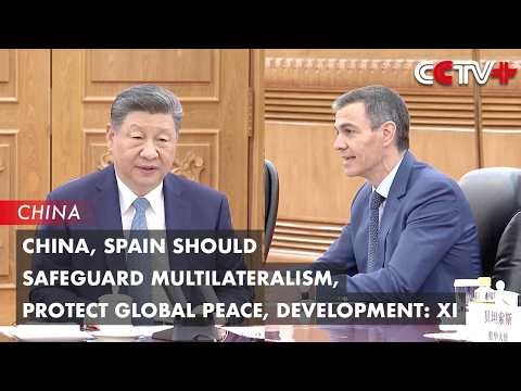 China, Spain Should Safeguard Multilateralism, Protect Global Peace, Development: Xi
