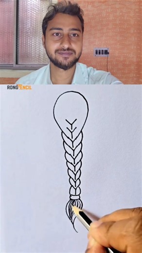 How to Draw a Girl Step by Step ✏️😍 | Easy Drawing for Beginners