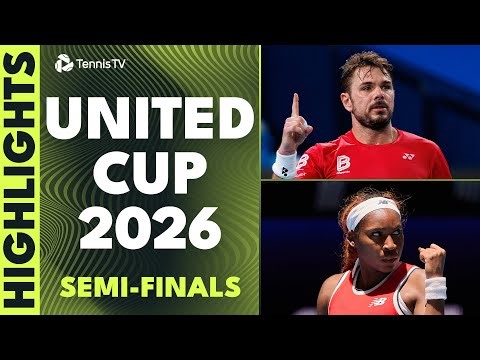 Wawrinka, Gauff & Co. Battle For Place In Final 🇨🇭 🇧🇪 🇺🇸 🇵🇱 | United Cup 2026 Semi-Final Highlights