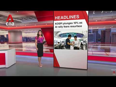 Wall Street's losses ripple across Asia; S Korea's KOSPI plunges 10% | East Asia Tonight (Jun 23)