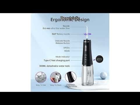 300ML Portable Cordless Water Dental Flosser Review: Does It Really Clean Better?