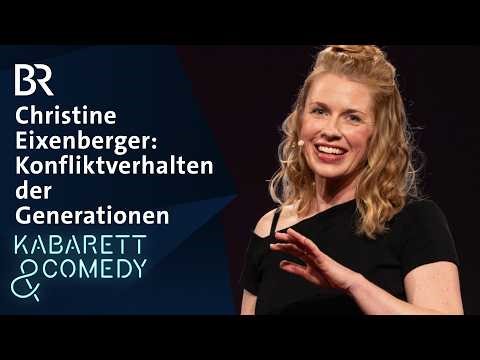 Christine Eixenberger: Das Konfliktverhalten der Generationen | Volle Kontrolle | Live | BR Kabarett