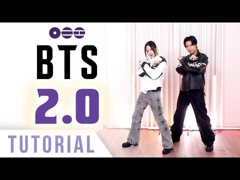 BTS - '2.0' Dance Tutorial (Explained + Mirrored) | Ellen and Brian
