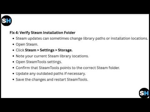How to Fix SteamTools Update Not Working After Client Update - Broken Version Fix