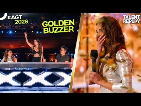 Cirque Du Soleil Star Made Sofia Vergara Hit the GOLDEN BUZZER | Veronika Goroshkova | AGT 2026 [4K]