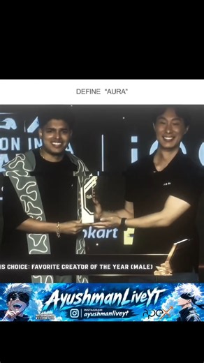 Define Aura 🥶🔥 FT. Jonathan Gaming 👑 | The Aura Is Different 🔥 #shorts