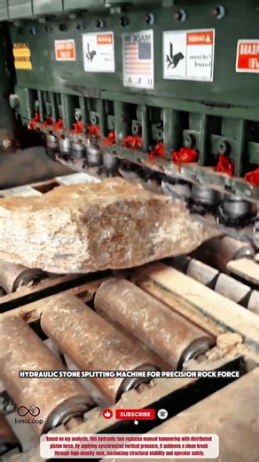 Hydraulic Stone Splitting Machine for Precision Rock Force