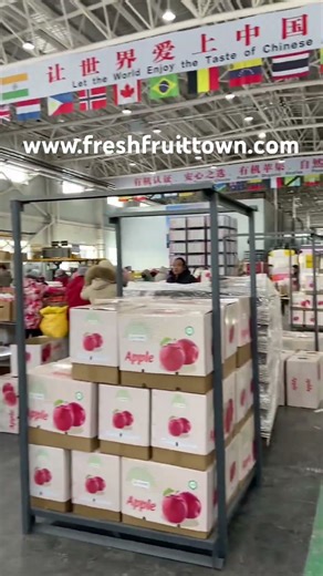 Fuji apples from Xi’an Fruit Town