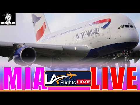 🔴LIVE MIAMI (MIA)!! | March 28 | MIA PLANE SPOTTING | MIAMI International