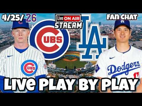 Los Angeles Dodgers vs Chicago Cubs MLB Live Stream