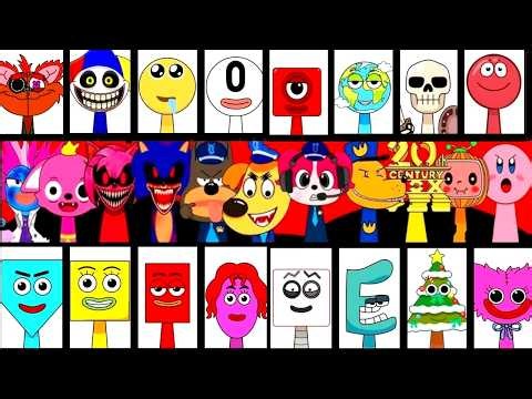 🛑 My Sprunki OC ALL Phases Incredibox Compilation COMPLETE in real ❤️ #incredibox #sprunkioc