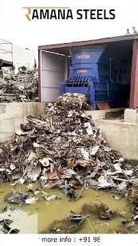 Powerful Industrial Waste Processing Machine | Smart Automation 🔥