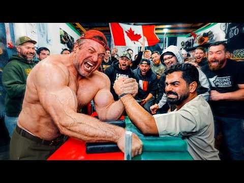 I Challenged the World’s Strongest Arm Wrestler 👊🏽