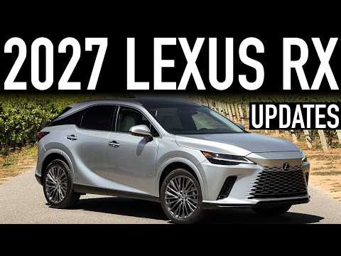 2027 Lexus RX.. Official Updates