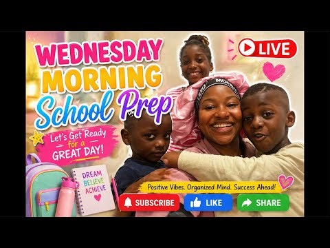 ☀️ Real Mom Morning Routine LIVE | School Prep with the Kids!