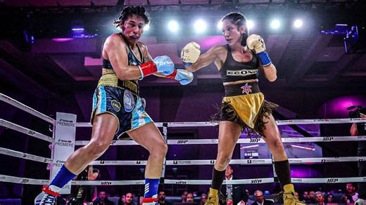 Amanda Serrano vs Lucrecia Manzur | Boxing highlights