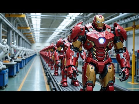 Inside Stark Industry - How they create the powerful HulkBuster suit (Full Process)