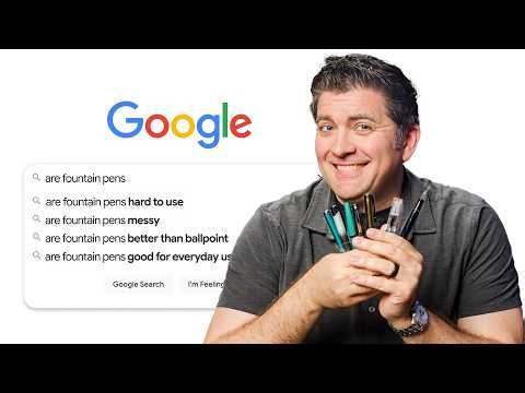 Fountain Pen Expert Answers Most Common Questions (part 2)