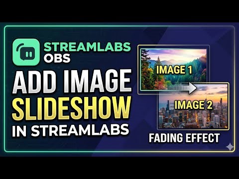 How to Make Images Change Automatically in Streamlabs (image slide shoe automatic)