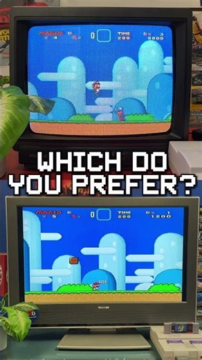 CRT vs LCD TV!