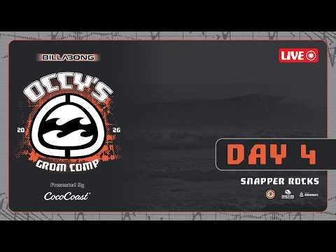 WATCH LIVE | DAY 4 | OCCY'S GROM COMP 2026 - Presented by CocoCoast - FINALS DAY