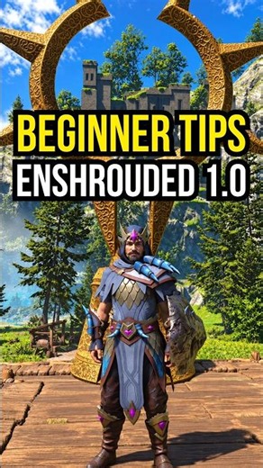10 Enshrouded 1.0 Beginner Tips You Should Know 😳 #enshrouded #enshroudedgame #shorts