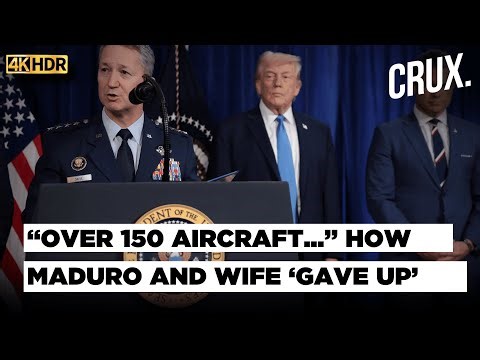How Was Venezuela's Maduro Captured? General Caine Gives Timeline Of US Operation 'Absolute Resolve'
