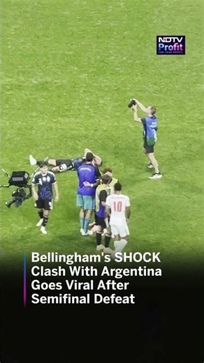 Bellingham's SHOCK Clash With Argentina Goes Viral After Semifinal Defeat #Shorts