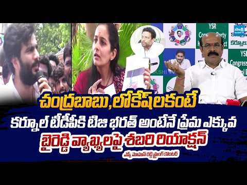 SV Mohan Reddy Strong Counter To TDP Over Siddharth Reddy Comments on Minister TG Bharth | Sakshi TV