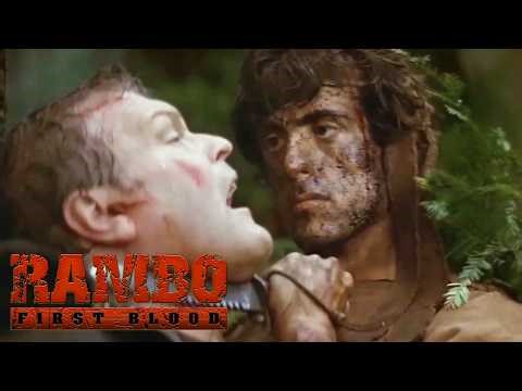 Rambo Turns the Forest Into a Warzone | Rambo: First Blood (1982) | Sylvester Stallone Brian Dennehy