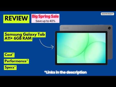 Samsung Galaxy Tab A11+ Review – Best Budget Tablet 2026 (11" 90Hz, 6GB RAM, Dolby Atmos)