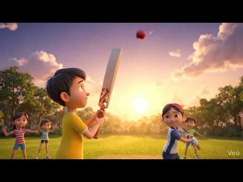 Epic Cricket 3D Animation! 🏏🔥