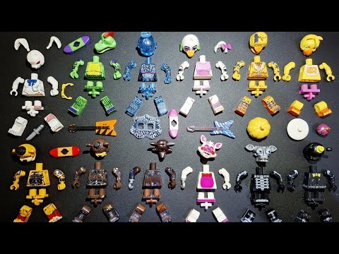 Building minifigure Freddy Five night at freddy | nightmare freddy | springtrap freddy