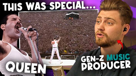 Gen Z Music Producer Reacts To Queens Legendary Live Aid Performance