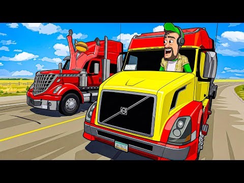 I Accidentally Caused a MASSIVE 10 Car Pileup in ATS!