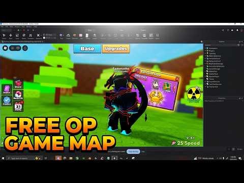 [FREE] Survive For Brainrot ACID Fully Scripted OP - FULL MAP | Roblox Studio