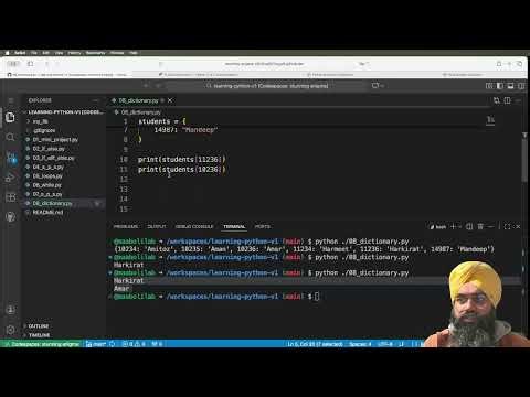 Python V1 | Lesson 19 | Dictionary Part-2