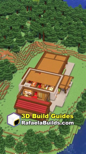 Minecraft Easy Starter Cabin 🏡 Download Build Link in bio📝 #minecraft #minecraftbuilding