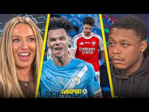 "NASTY STENCH in our Mouths!" Live Goal REACTION as Man City BEAT Arsenal to Win the Carabao Cup!