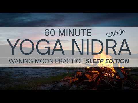 Waning Moon Yoga Nidra for Sleep | 1 Hour Deep Rest & Letting Go