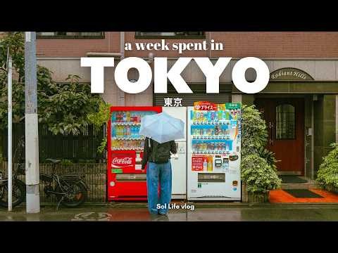 A Week in Tokyo | New Neighbourhoods, Rainy days, Shopping, Souvenir Guide & Café Hopping