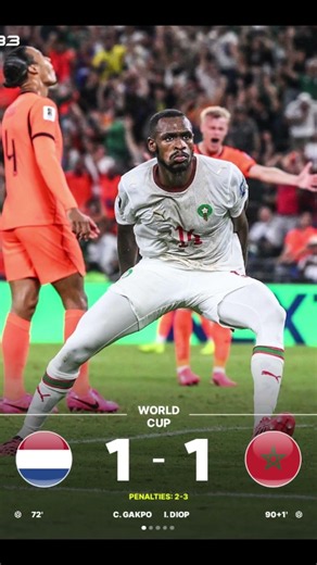 MARRUECOS 1(3)-1(2) PAÍSES BAJOS — BOUNOU HÉROE y MARRUECOS REPITE la HAZAÑA de QATAR | MUNDIAL 2026