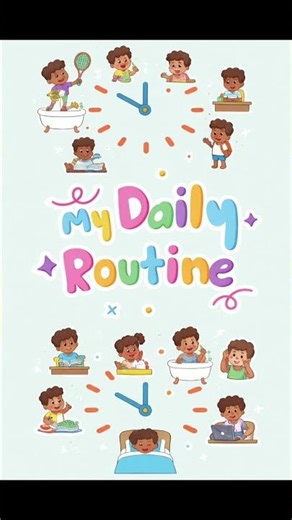 Daily Routine Song 🎶